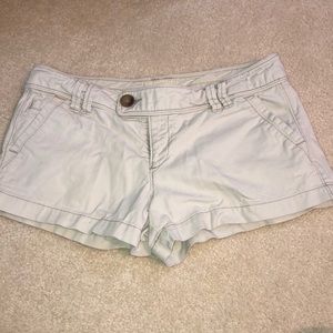American Eagle Khaki Short Shorts